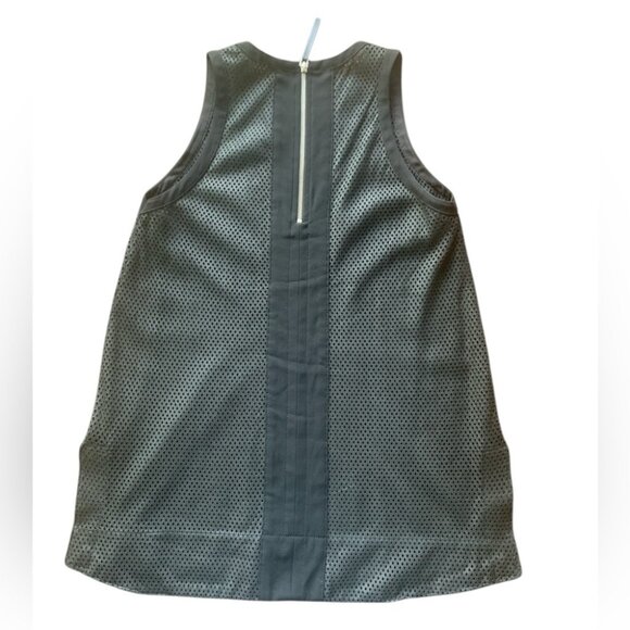 Sleeveless Mesh Lambskin Leather Top by Helmut Lang - Picture 6 of 8